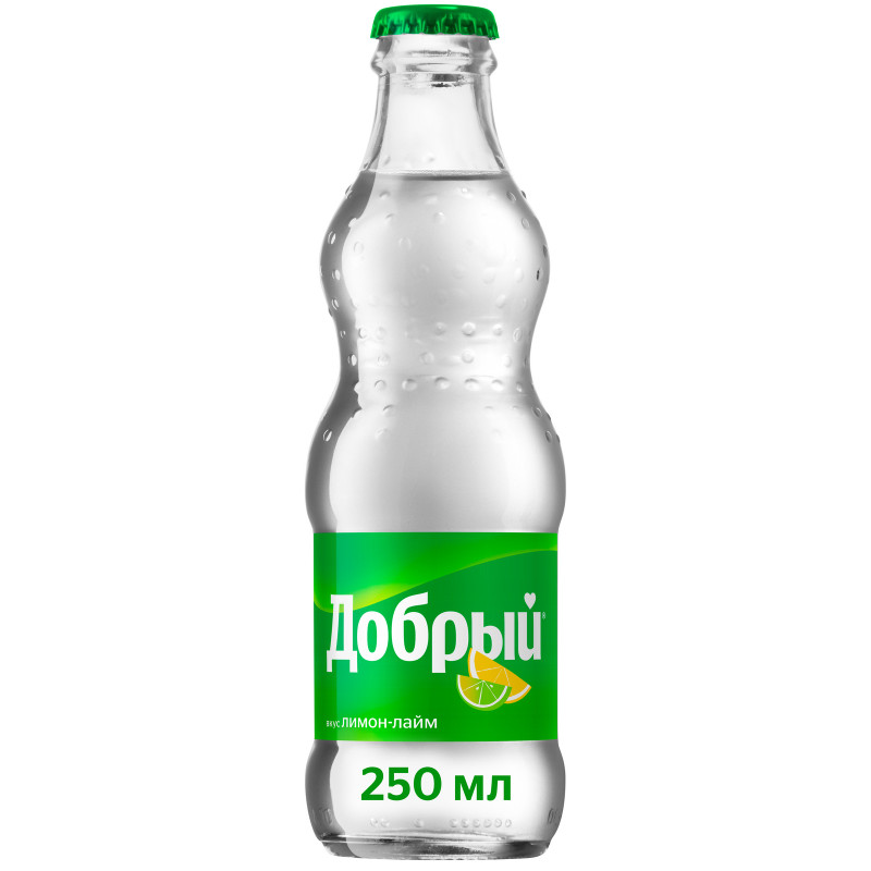 Изображение товара Напиток газированный Добрый лимон-лайм, 250мл