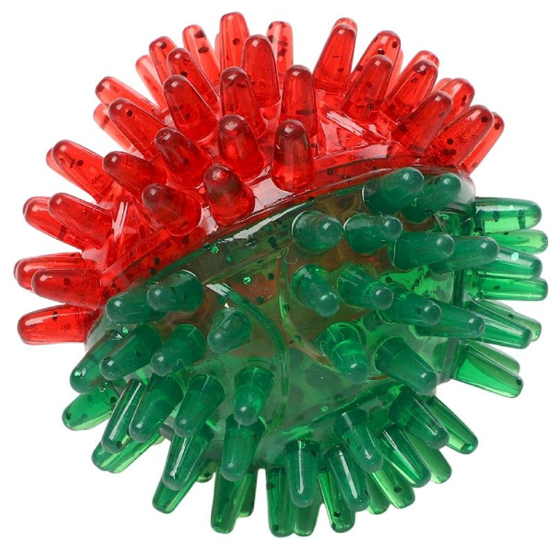 Изображение товара Светящийся мячик Triol для кошек из термопластичной резины, 50мм