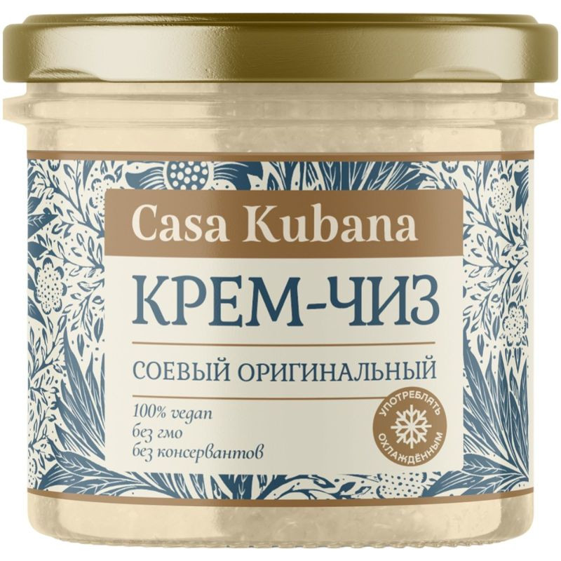 Изображение товара Крем-чиз Casa Kubana соевый 90г натуральный вегетарианский продукт