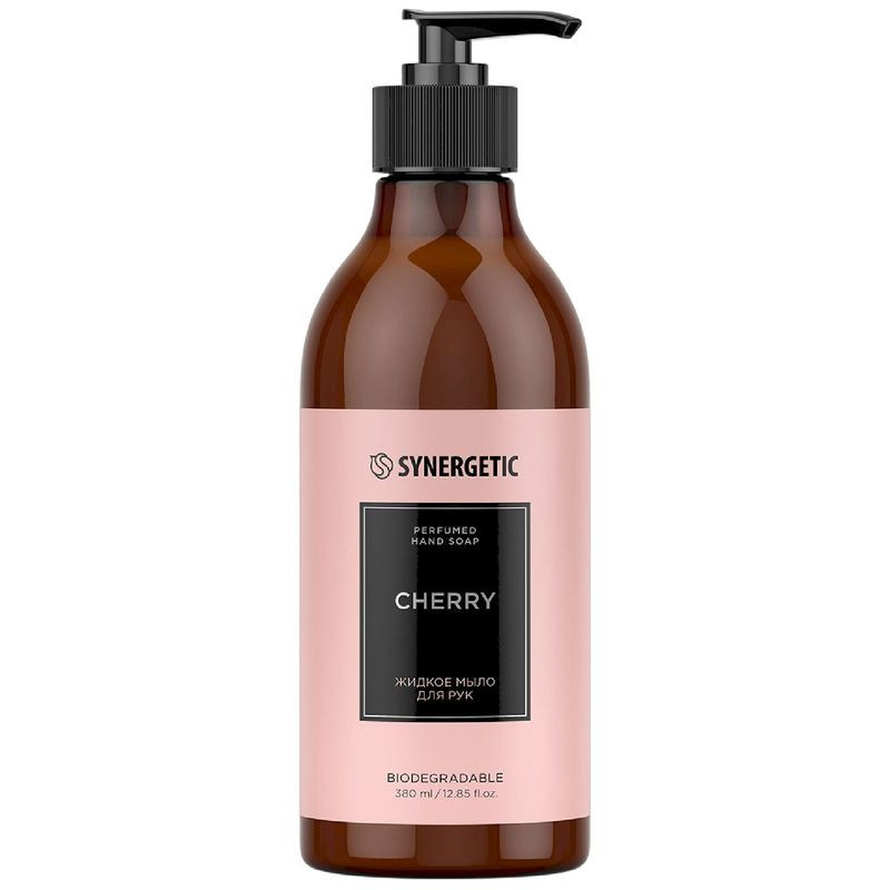 Изображение товара Жидкое мыло для рук Synergetic Cherry 380 мл гигиеническое средство