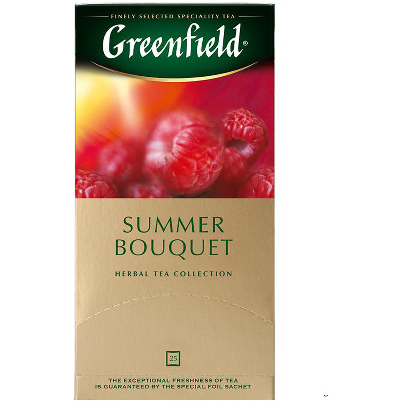 Изображение товара Чай Greenfield Summer Bouquet травяной в пакетиках, 25х2г