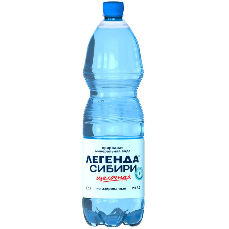 Изображение товара Минеральная вода Легенда Сибири 1.5л лечебно-столовая не газированная