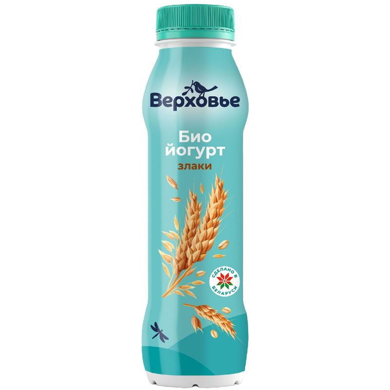 Изображение товара Биойогурт со злаками 2% Верховье 260г питьевой напиток