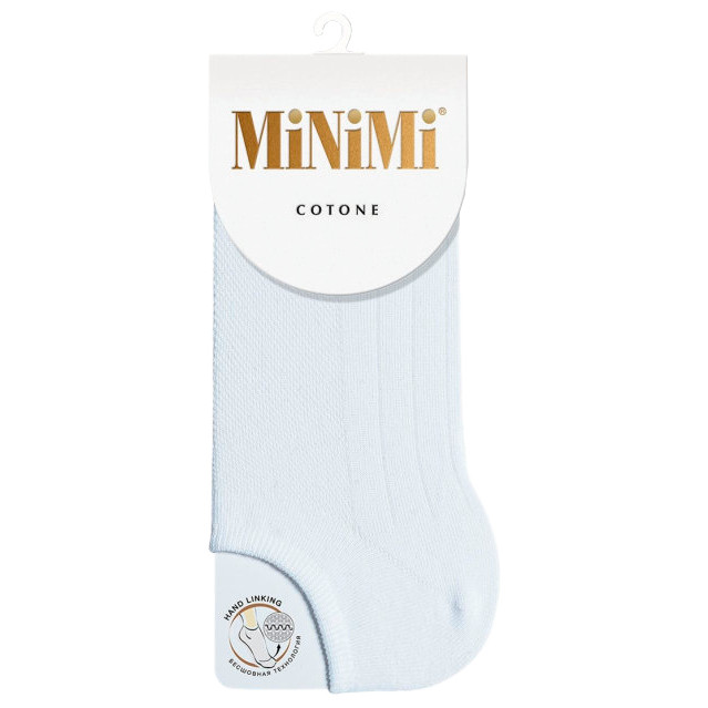 Изображение товара Носки женские Minimi Mini Cotone белые укороченные р.35-38