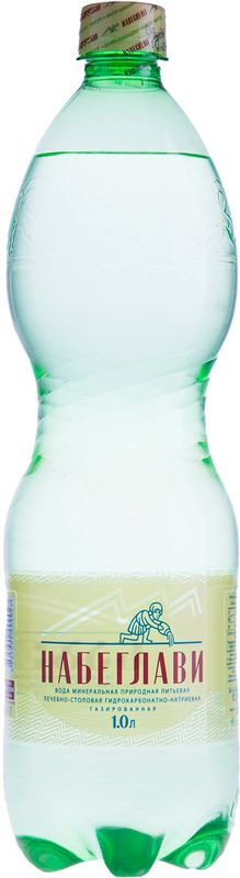Изображение товара Минеральная природная лечебно-столовая газированная вода 1л Набеглави Грузия
