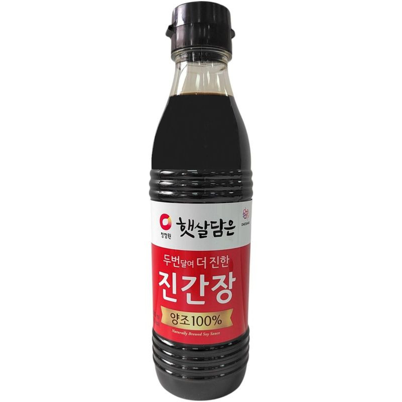 Изображение товара Соевый соус O'Food Дэсанг Джин натурального брожения 500 мл для кухни