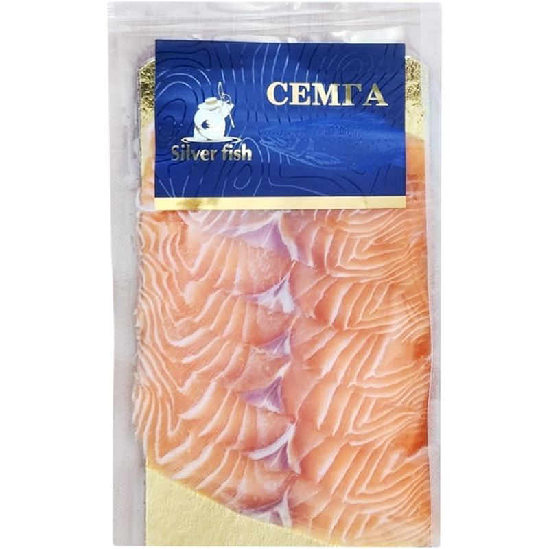 Изображение товара Сёмга Silver Fish сухого посола слабосоленая ломтики 100г