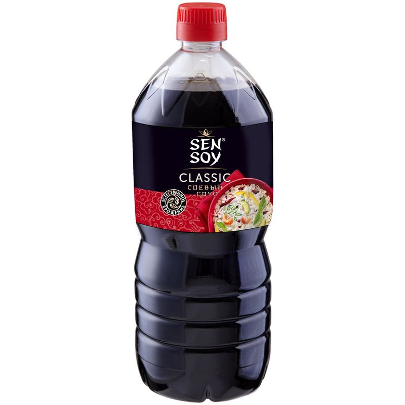 Соус соевый Sen Soy Классический, 1л - купить с доставкой на дом в Перекрёстке