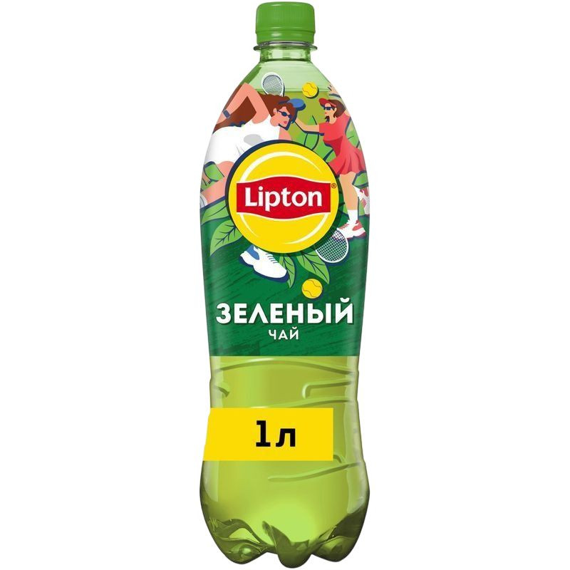 Изображение товара Холодный зеленый чай Lipton 1л освежающий напиток для здоровья