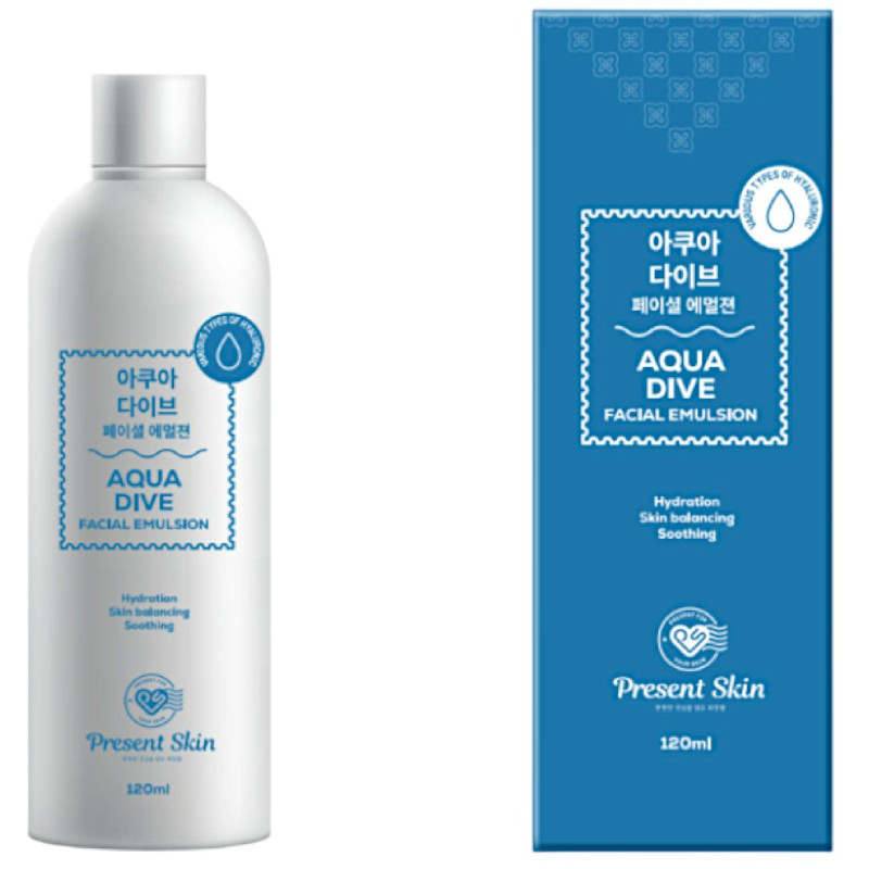 Изображение товара Эмульсия для лица Present Skin Aqua Dive, 120мл