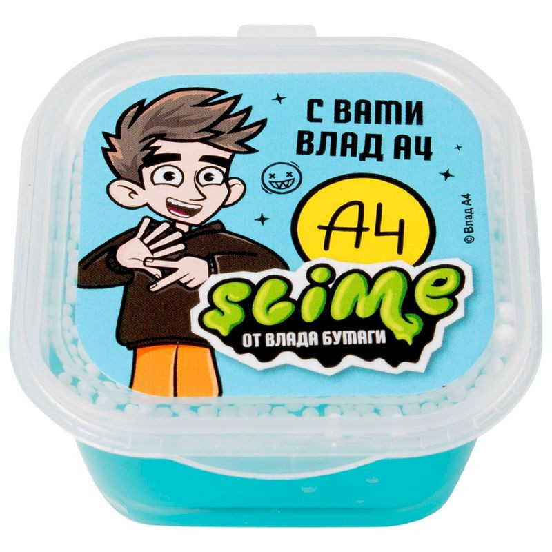 Изображение товара Слайм Hero Влад А4 - качественный безопасный пластилин для творчества и развлечений