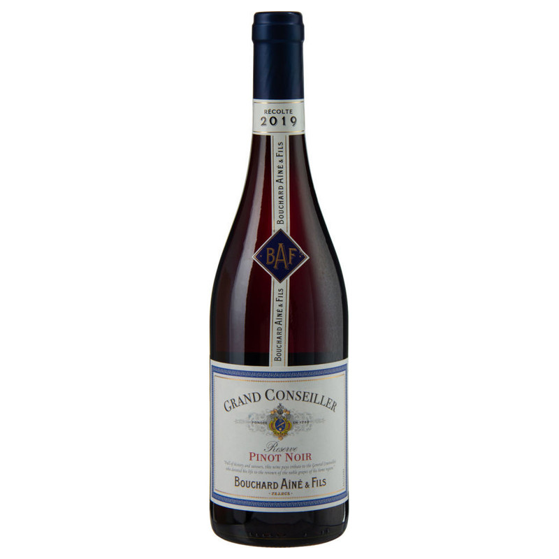 Изображение товара Вино Bouchard Aine&Fils Grand Conseiller Pinot Noir 750мл сухое французское