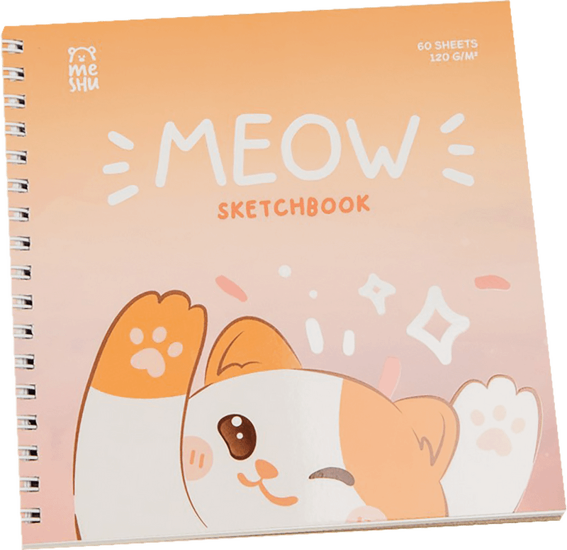 Изображение товара Скетчбук Meshu Meow, 60л