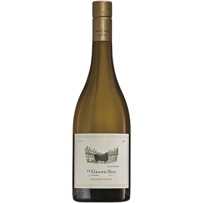 Изображение товара Вино Le Grand Noir Chardonnay французское белое сухое 750 мл