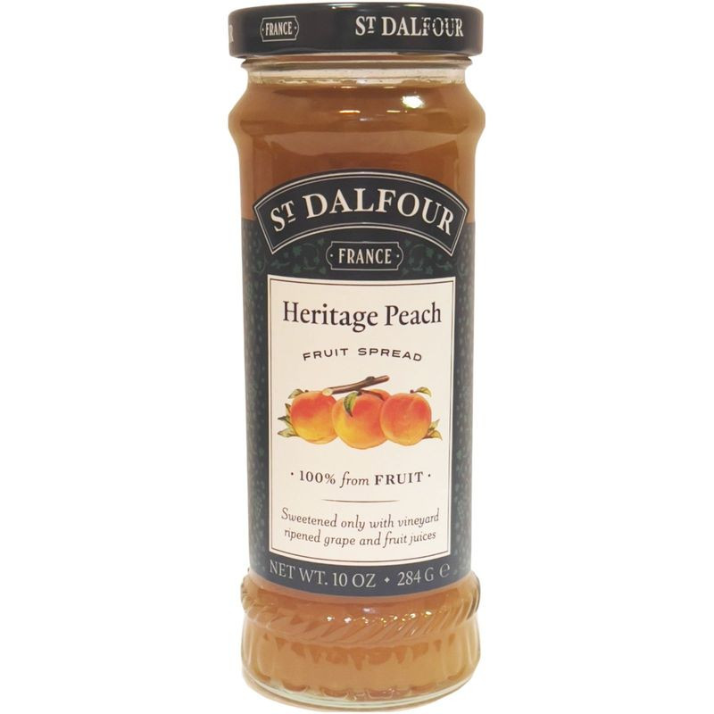 Изображение товара Джем St. Dalfour персиковый 284г натуральный Франция без сахара