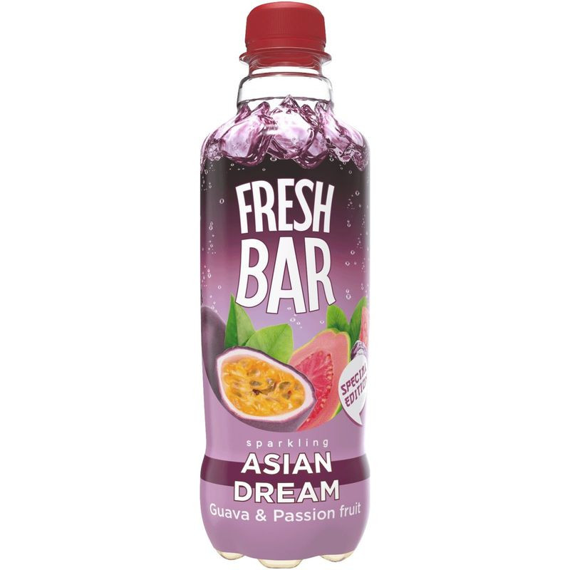 Изображение товара Газированный напиток Fresh Bar Asian Dreams 480 мл со вкусом азиатских фруктов