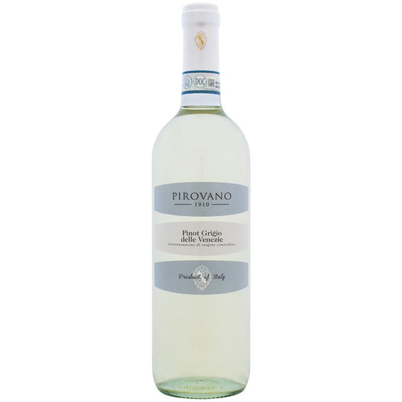 Изображение товара Белое сухое вино Pirovano Pinot Grigio Delle Venezie 750мл Итальянское