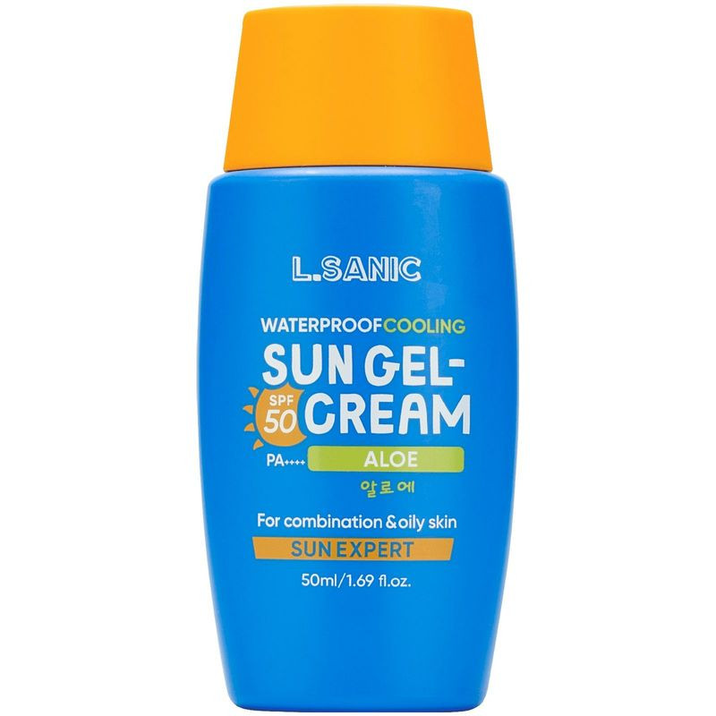 Изображение товара Гель-крем с SPF 50/PA++++ водостойкий матирующий для лица L. Sanic 50 мл