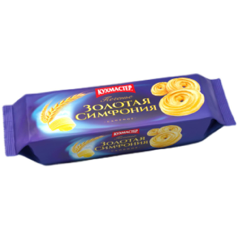 Изображение товара Печенье Кухмастер Золотая симфония, 230г