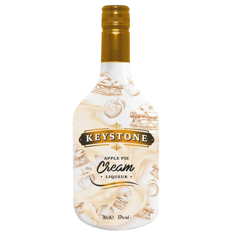 Изображение товара Ликёр Keystone Apple Pie Cream Liqueur 700мл 17% сливочный яблочно-апельсиновый напиток