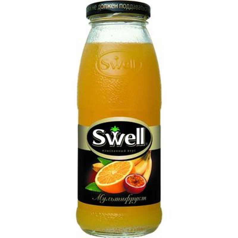 Изображение товара Нектар Swell Мультифрукт 250 мл натуральный вкус и качество Россия