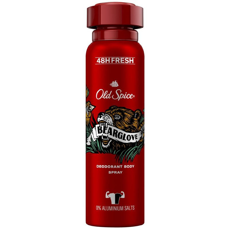 Изображение товара Дезодорант Old Spice Bearglove аэрозоль 150 мл для мужчин