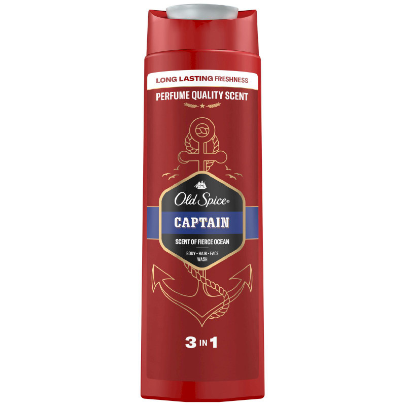 Изображение товара Гель Old Spice для душа Captain мужской, 400мл