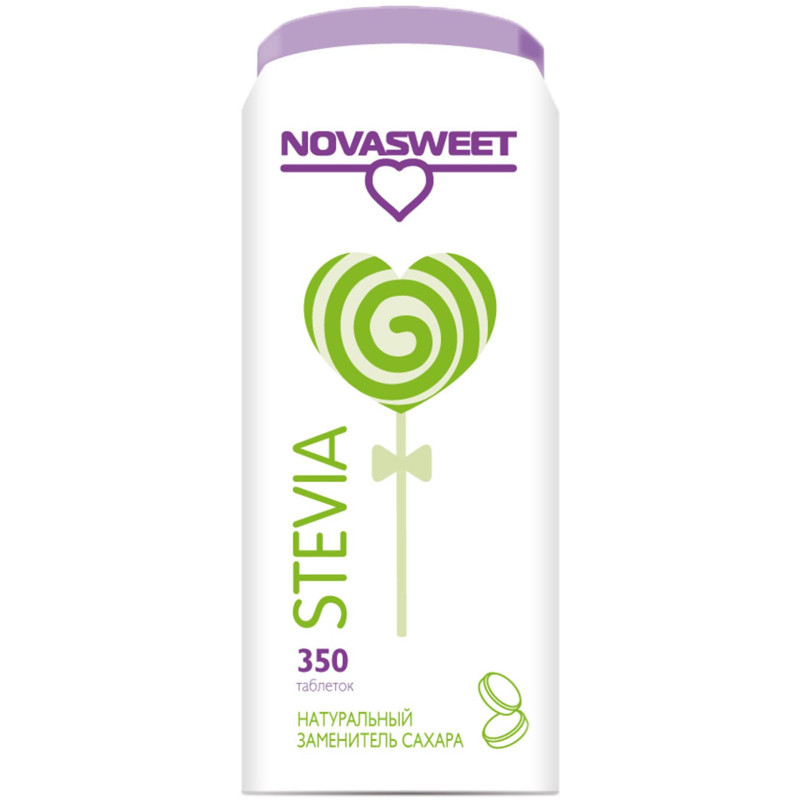 Изображение товара Подсластитель Novasweet Стевия, 350таб