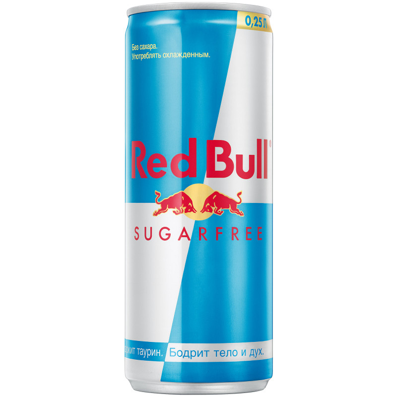 Изображение товара Энергетический напиток Red Bull без сахара, 250мл