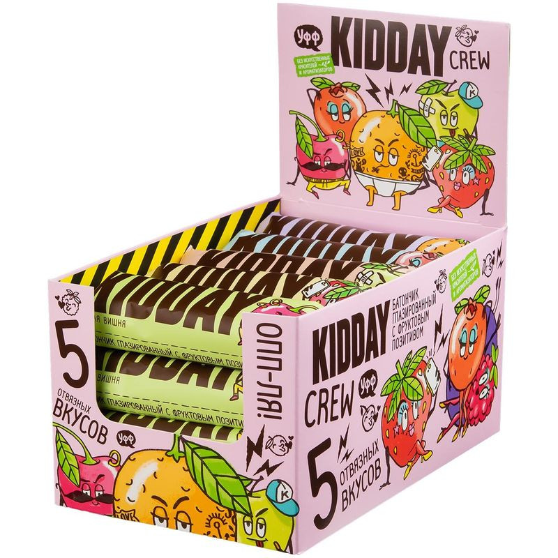 Изображение товара Батончик Kidday Ассорти, 40г
