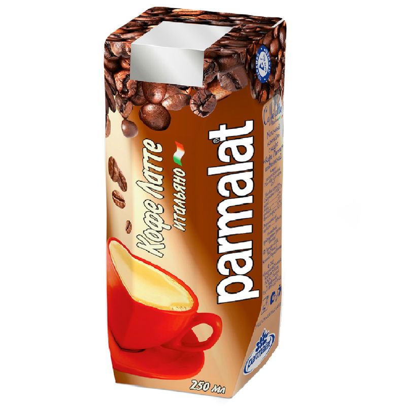 Изображение товара Коктейль молочный Parmalat Caffe Latte 2.5%, 250мл - Вкусный и питательный напиток