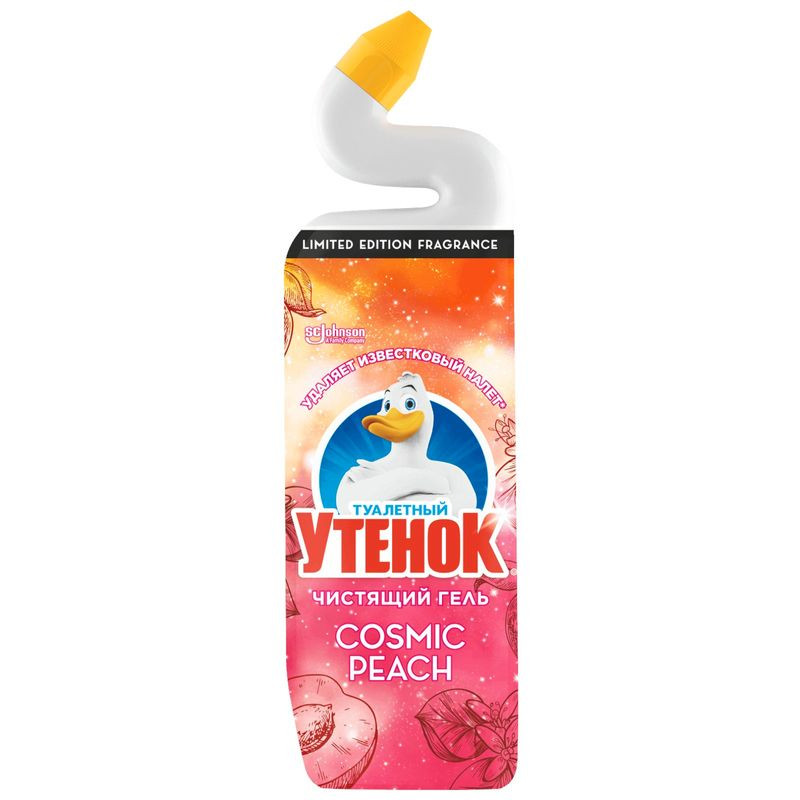 Изображение товара Гель Туалетный Утёнок Cosmic Peach, 800мл - Чистящее Средство