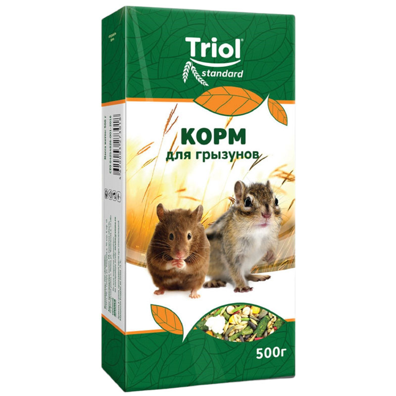 Изображение товара Корм Triol Криспи для грызунов, 500г