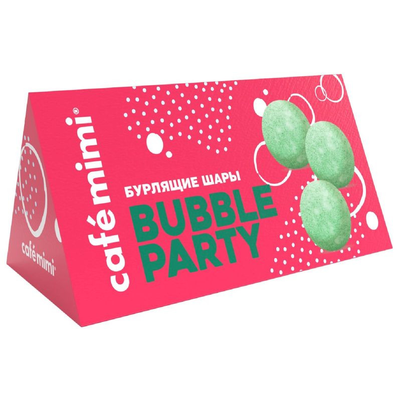 Изображение товара Подарочный набор Cafe MiMi Bubble Party для ванны с буриющими шарами