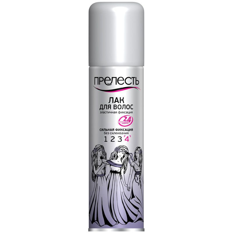 Изображение товара Лак для волос Прелесть сильная фиксация 160 мл для женщин