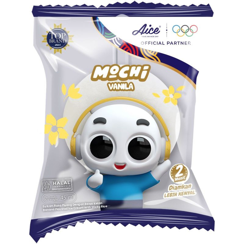 Изображение товара Мороженое Aice Моти ваниль 30 г натуральный вкус и качество