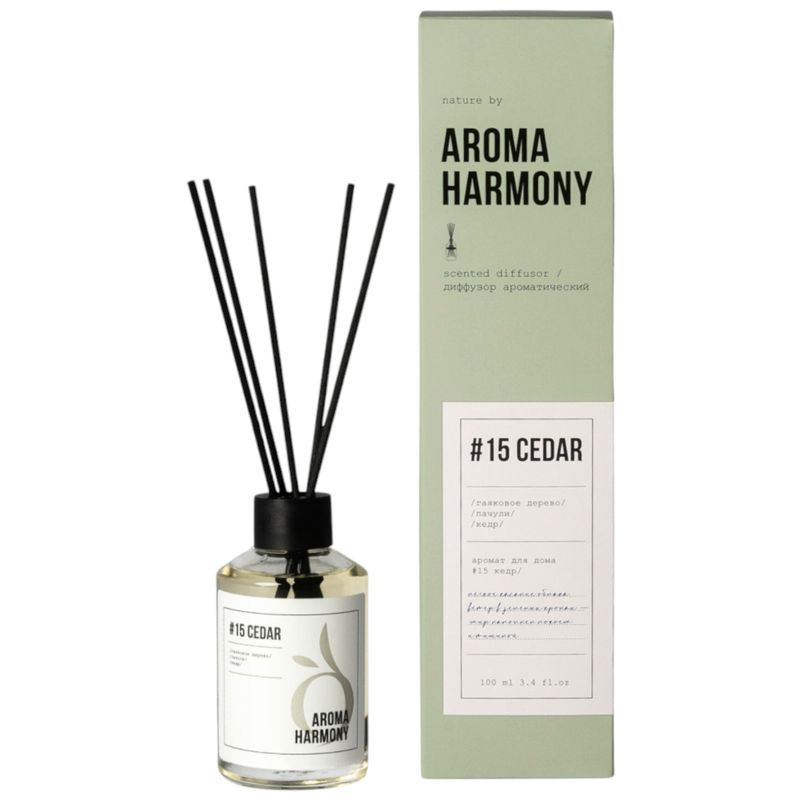 Изображение товара Ароматический диффузор Aroma Harmony №15 Cedar 100мл
