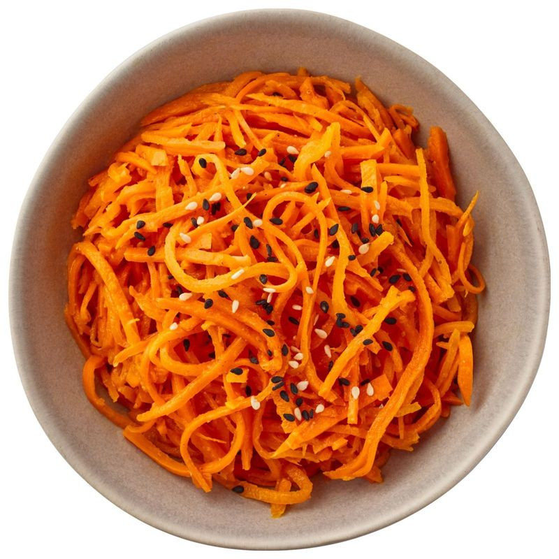 Изображение товара Морковь По-Корейски Перекрёсток Select 200г острая закуска свежая