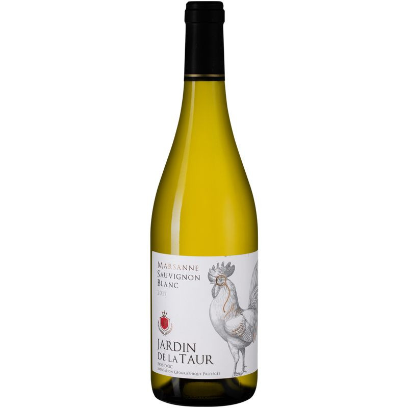 Изображение товара Вино Jardin de la Taur Marsanne-Sauvignon Blanc Франция белое сухое 12.5% 750мл
