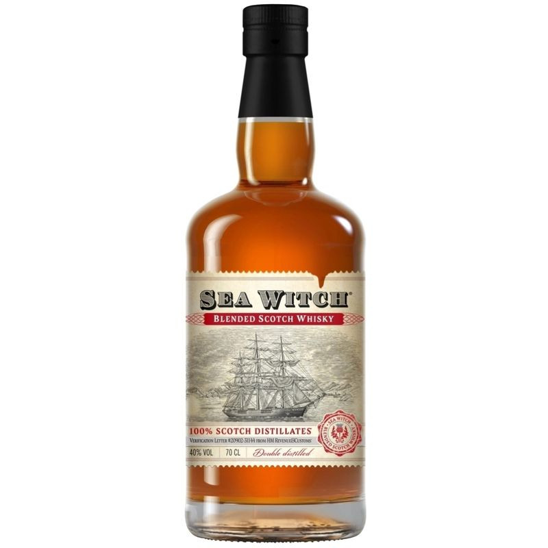 Изображение товара Виски Sea Witch купажированный 40%, 700мл - качественный шотландский напиток