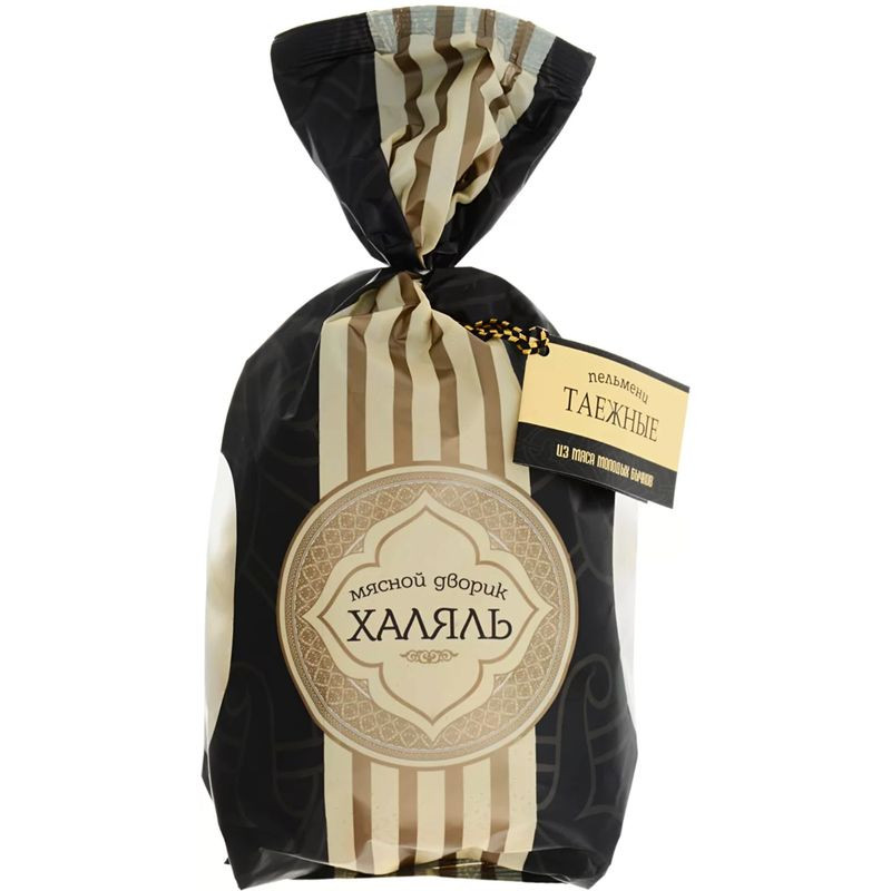Изображение товара Пельмени Мясной Дворик таёжные халяль 800г натуральные быстрый вкус