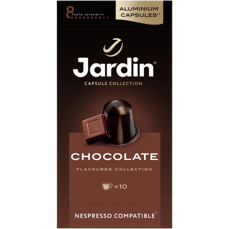 Изображение товара Кофе в капсулах Jardin Сhocolate с ароматом шоколада, 10х5г