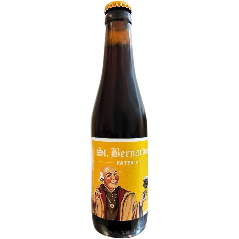 Изображение товара Пиво St. Bernardus Pater 6 тёмное пастеризованное нефильтрованное 330мл