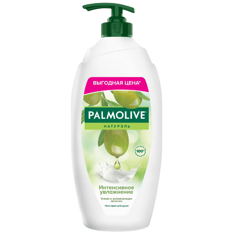 Изображение товара Гель-крем для душа Palmolive Натурэль женский интенсивное увлажнение 750 мл
