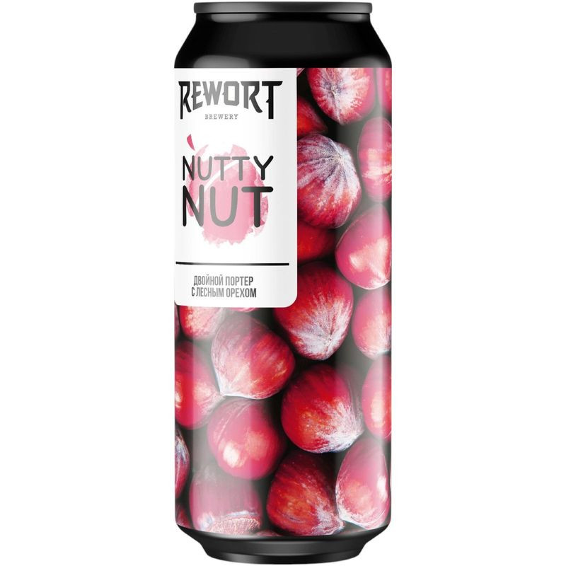 Изображение товара Пиво Rewort Nutty Nut тёмное 6.9% 450 мл Россия