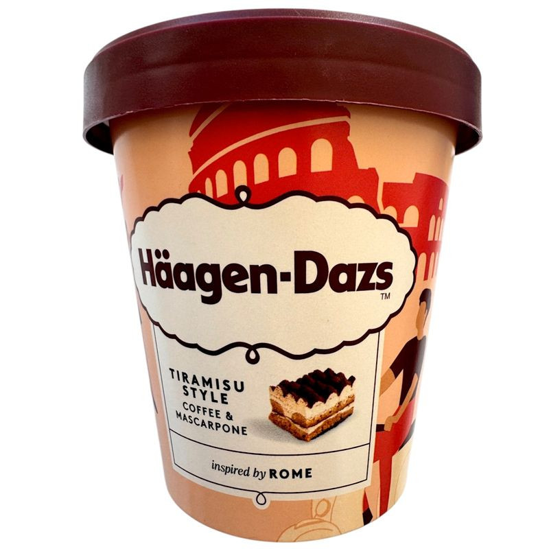 Изображение товара Мороженое Haagen-Dazs со вкусом кофейного тирамису и маскарпоне 346г