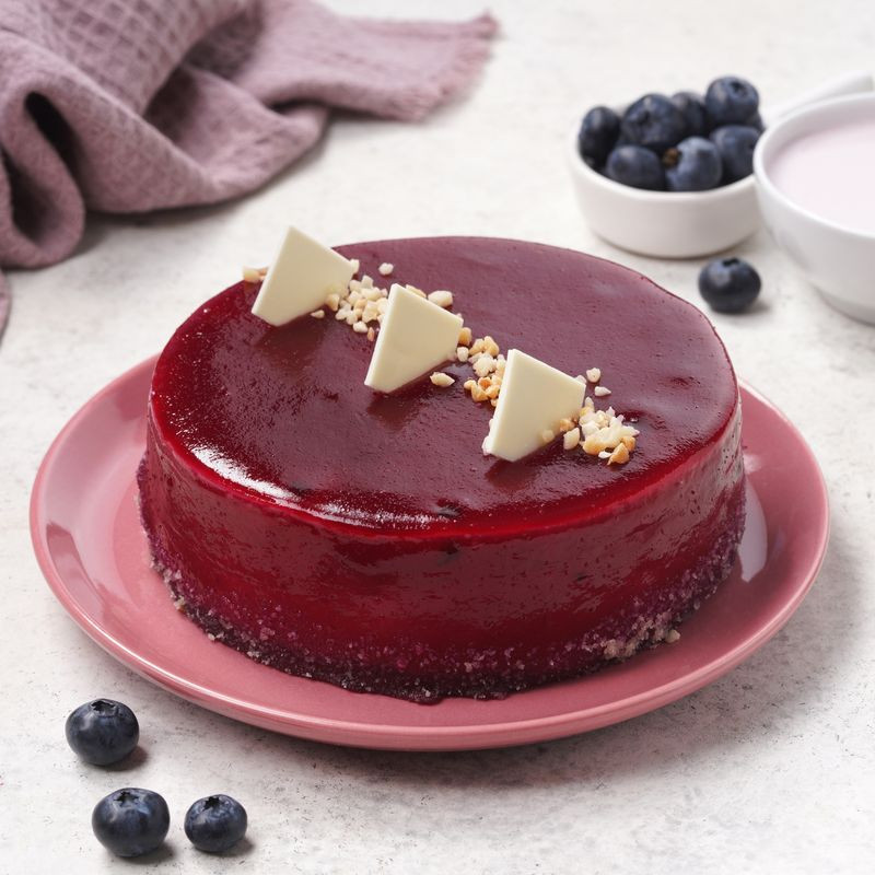 Изображение товара Торт Leberge Премиум Йогуртово-Черничный 580г