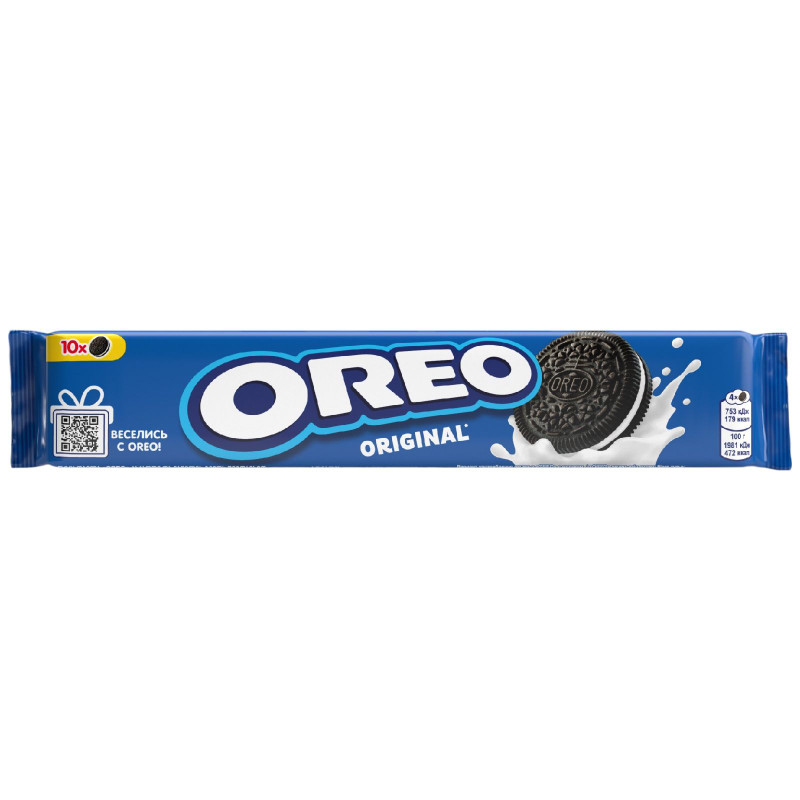 Изображение товара Печенье Oreo Original какао-ваниль, 95г