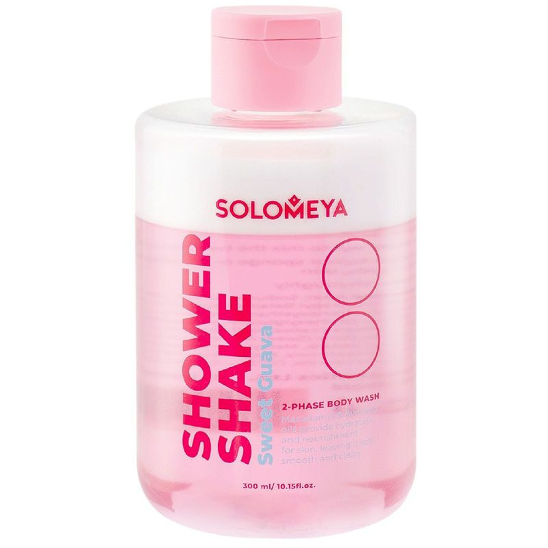 Изображение товара Гель-шейк для душа Solomeya Сладкая Гуава 300мл натуральное очищение и питание
