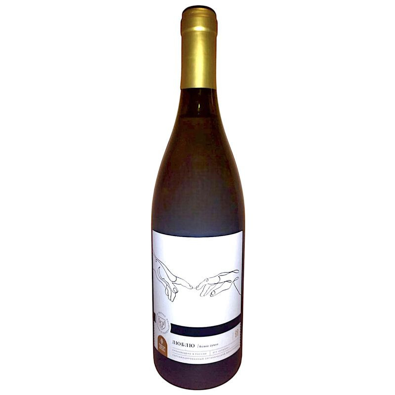 Изображение товара Вино Бюрнье Люблю белое сухое 13.5% 750мл Россия